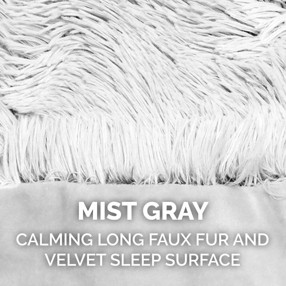 Waterproof Throw Blanket for Dogs & Indoor Cats, Washable - Shaggy Plush Calming